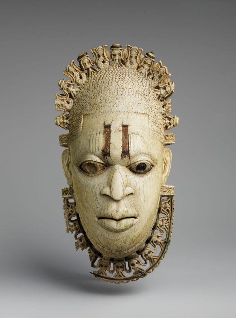 The Iyoba (Queen Mother) Ivory Mask of the Benin Empire
